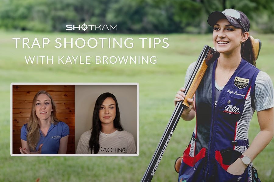 ShotKam presents Olympian Kayle Browning offering trap shooting advice tailored for European marksmen.