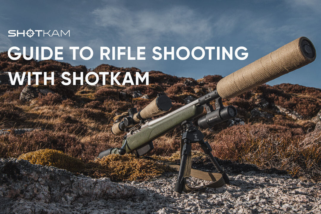 Precision rifle setup featuring ShotKam for long-range shooting