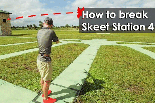 ShotKam's expert tutorial on breaking Skeet Station 4 targets for European shooters.