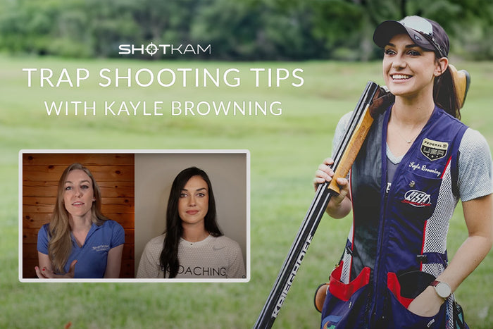 ShotKam presents Olympian Kayle Browning offering trap shooting advice tailored for European marksmen.