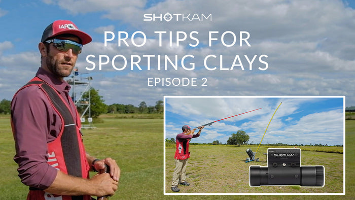 Expert Sporting Clays techniques: Champions share choke preferences, gun patterns, and shooting strategies in Episode 2.